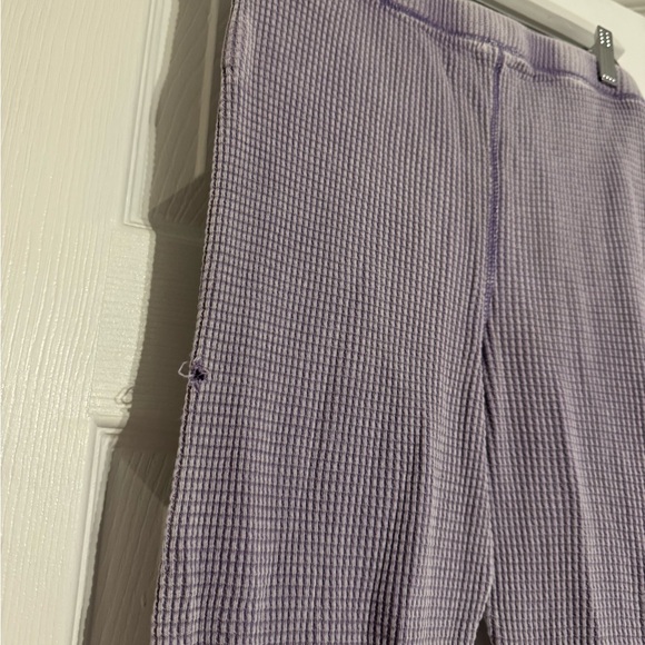 Wild Fable Lavender Cropped Hoodie & Matching High-Waisted Flare Pants - Picture 6 of 7